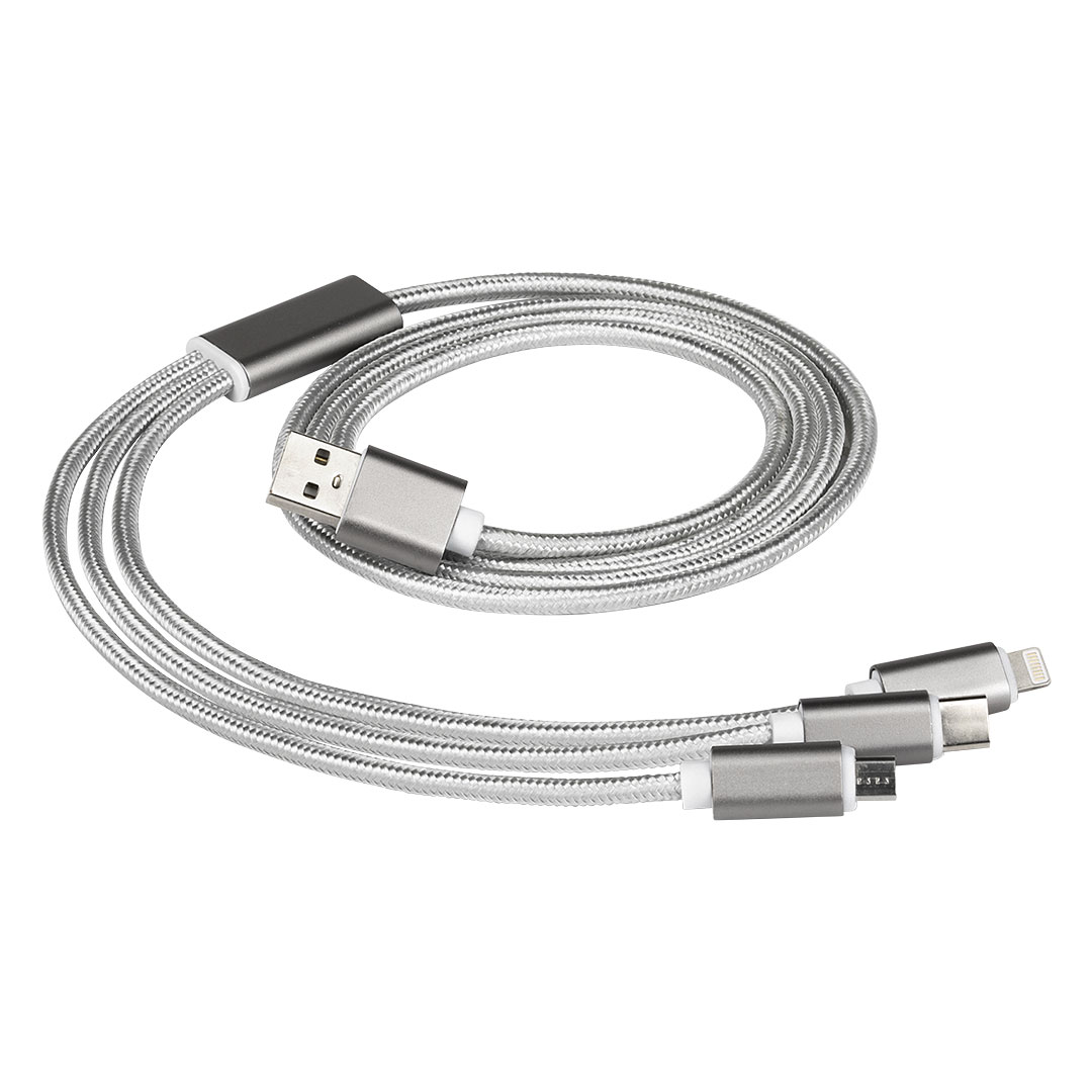 USB заряден кабел 3 в 1